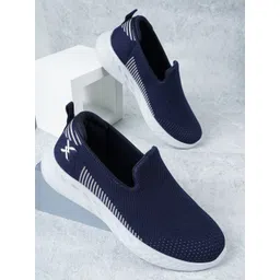 Carlton London sports Men Mesh Slip-On Lightweight Sneakers