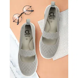 Carlton London sports Women Flyknit Mesh Walking Shoes