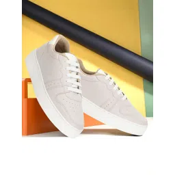 Carlton London sports Women Perforated Lightweight  Sneakers