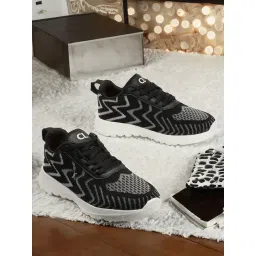 Carlton London Women's Black Sneakers