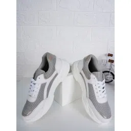 Carlton London Women's Grey Sneakers