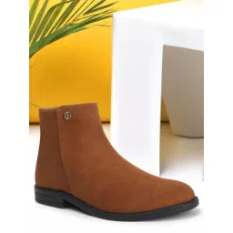 Carlton London Women's Tan Casual Booties