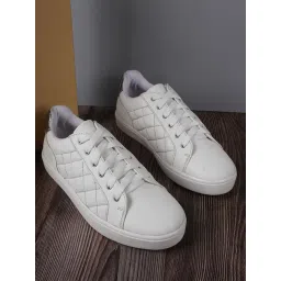 Carlton London Women's White Sneakers