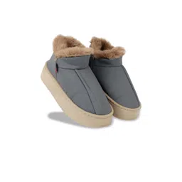 CASSIEY Women Casual Flatform-Heeled Winter Boots