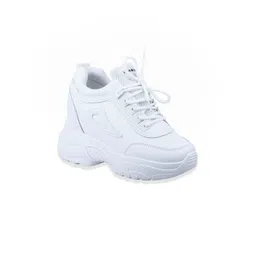 CASSIEY Women White Sports Shoes