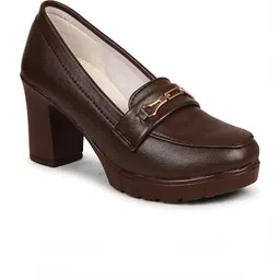 Casual and Trendy Heel Loafers for Women Corporate Casuals For Women