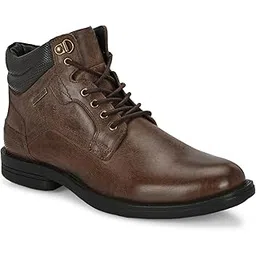 Casual Leather Boots for Men | Genuine Leather Upper | TPR Sole