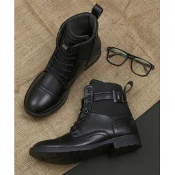 Casual Outdoor Fashion Uniform Dress Army Trekking Hiking Comfort Boots For Men