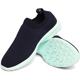 Casual Shoe for Men, Stylish & Comfortable Footwear, Eva, Knitted Upper Lightweight & Breathable, Secure Fit, Walking, Running, Gym Shoe, Size - 3 to 8 UK