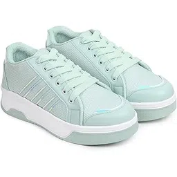 Casual Shoes for Women White Sneakers for Girls Chunky Stylish Comfirtable Ladies Sports Shoes for Gym Walking Jogging Tracking