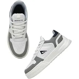 Casual Sneaker for Men| Soft Cushioned Insole & Lightweight | Stylish Lace-Up Shoes with Casual Outfits | Trendy Sneakers | Shoes for Man | Low Top Sneaker Shoes