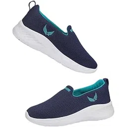 Casual Sneaker Shoe for Women| Soft Cushioned Insole, Slip-Resistance Casuals for Women's Blue Shoes