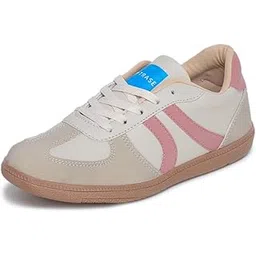 Casual Sneaker Shoes for Women | Soft Cushioned Insole | Sneakers for Woman | Lightweight | Comfortable | Stylish, Trendy Girls and Women Sneakers with Laces