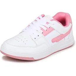 Casual Sneaker Shoes for Women | Soft Cushioned Insole | Sneakers for Woman | Lightweight | Comfortable | Stylish, Trendy Girls and Women Sneakers with Laces