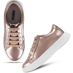 Casual Sneaker Shoes for Women | Soft Cushioned Insole || Lace-up Sneakers for Women