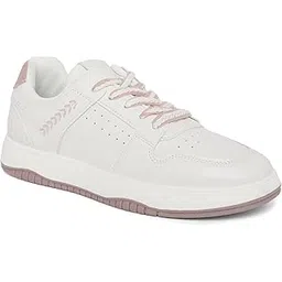 Casual Sneaker Shoes for Women|Stylish and Comfortable Lace-Up Style Soft Cushioned Insole, Slip-Resistance