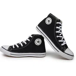 Casual Sneakers Canvas High Top Boots For Girls & Boys Unisex Sneakers Canvas Shoes For Women