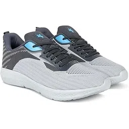 Casual Sports Shoes for Men l Lightweight & Comfortable with Cushioned Insole Flynet Upper EVA Sole Lace-Up on Closure (P_MFTW00049A)