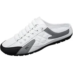 Casual Sports Shoes Loafers Backless Sneakers Men Work Slip On Mule Sneakers 40|Clothing, Shoes & Accessories|Men's Shoes|Athletic