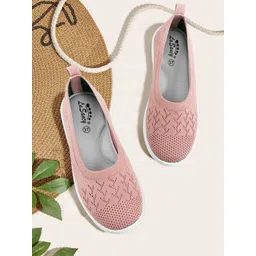 Casual, Walking, Gym Knit Bellies with Soft Cushioned Footbed & Anti-Skid Sole Walking Shoes For Women