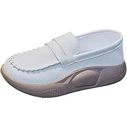 Casual Women Shoes Comfortable Slip On Soft For Indoor Outdoor Walking Beige 40 | Womens Shoes | Flats & Oxfords