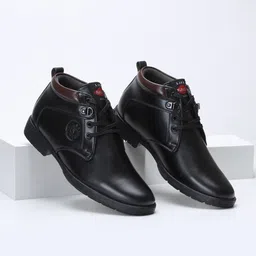 Casul Formal Outdoor Fashion Shock Absorbing Long-Lasting Dress Uniform Padded Boots For Men