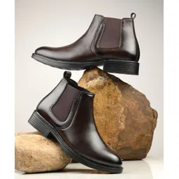 Chalsea Solid,Outdoor,Trendy,Lightweight,Chalsea boots Boots For Men