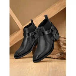 Chelsea boots for Men Full Grain Leather Genuine Leather Casual Boots For Men