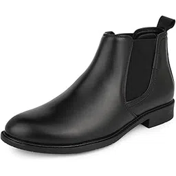 Chelsea Boots for Men | Soft Cushioned Insole, Slip-Resistance, Dynamic Feet Support& Arch Support|Slip-On Boots