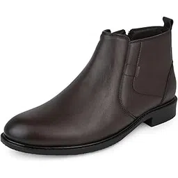 Chelsea Boots for Men | Soft Cushioned Insole, Slip-Resistance, Dynamic Feet Support& Arch Support|Zipper Boots