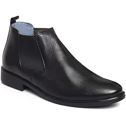 Chelsea Boots For Men ZA-1133 | Genuine leather anti-slip ankle length shoes