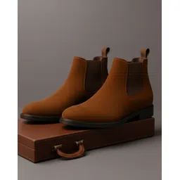 Chelsea Luxury Solid Outdoor, Trendy, Lightweight, Cushioned Footbed Boots For Men