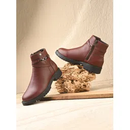 Chelsea Luxury Solid Outdoor Trendy Lightweight Soft Cushioned Footbed Boots For Women