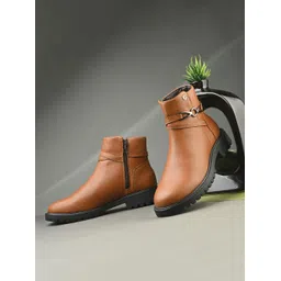 Chelsea Luxury Solid Outdoor Trendy Lightweight Soft Cushioned Footbed Boots For Women