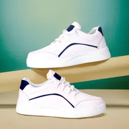 Chunky Sports Shoes for Women (White/Blue) For Women