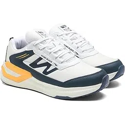 Civic-01 Men’s Sports Running Shoes | Lightweight Sneakers with Breathable Mesh Upper, Shock-Absorbing Cushion Midsole & Non-Slip Outsole for Running, Walking & Gym