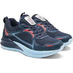 Civic-02 Men’s Sports Shoes | Lightweight & Comfortable Walking, Running & Training Shoes | Breathable Mesh Sneakers with Memory Foam for Men & Boys