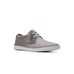 Clarks Men Gereld Leather Comfort Insole Sneakers