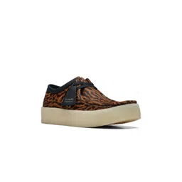 Clarks Men Wallabee Cup Printed Nubuck Comfort Insole Sneakers