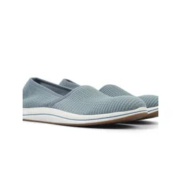 Clarks Women Striped Slip-On Sneakers
