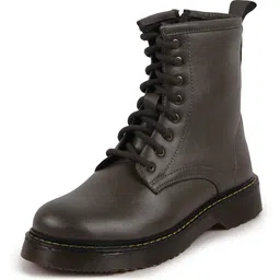 Classic High Ankle 8-Eye Lace Up Casual Long Travelling|Trekking Boots For Women