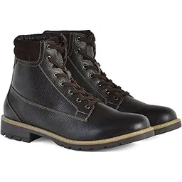 Classic Leather Boots Model-1 for Men | premium suede leather| vintage-inspired design| cushioned insole | Stylish Casual Shoes|Comfortable Fit