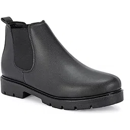 Classic Women's Boots Comfortable, Stylish, and Durable High Ankle Slip-On Boots (rd260)