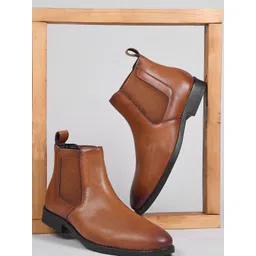 CLOG LONDON Men Leather Chelsea Boots