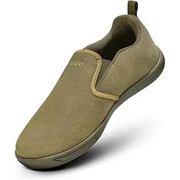 Cloud Comfort Shoes for Men | Zero-Drop Design with Wide Toe Box | Lightweight Breathable Walking Shoes for Natural Movement | Available in Slip-On & Lace-Up Styles Option