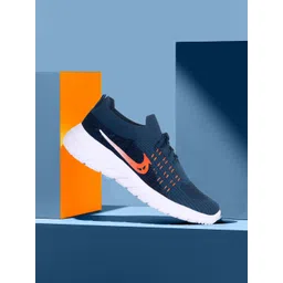 CLYMB Men Blue Woven Design Sneakers