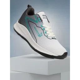 CLYMB Men Colourblocked Round Toe Lace Ups Sneakers