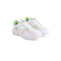 COGS Green Synthetic Leather Casual Shoes