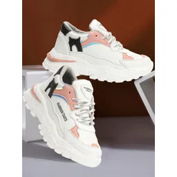 Colo Women Colourblocked Comfort Insole Basics Sneakers