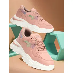 Colo Women Textured Comfort Insole Sneakers